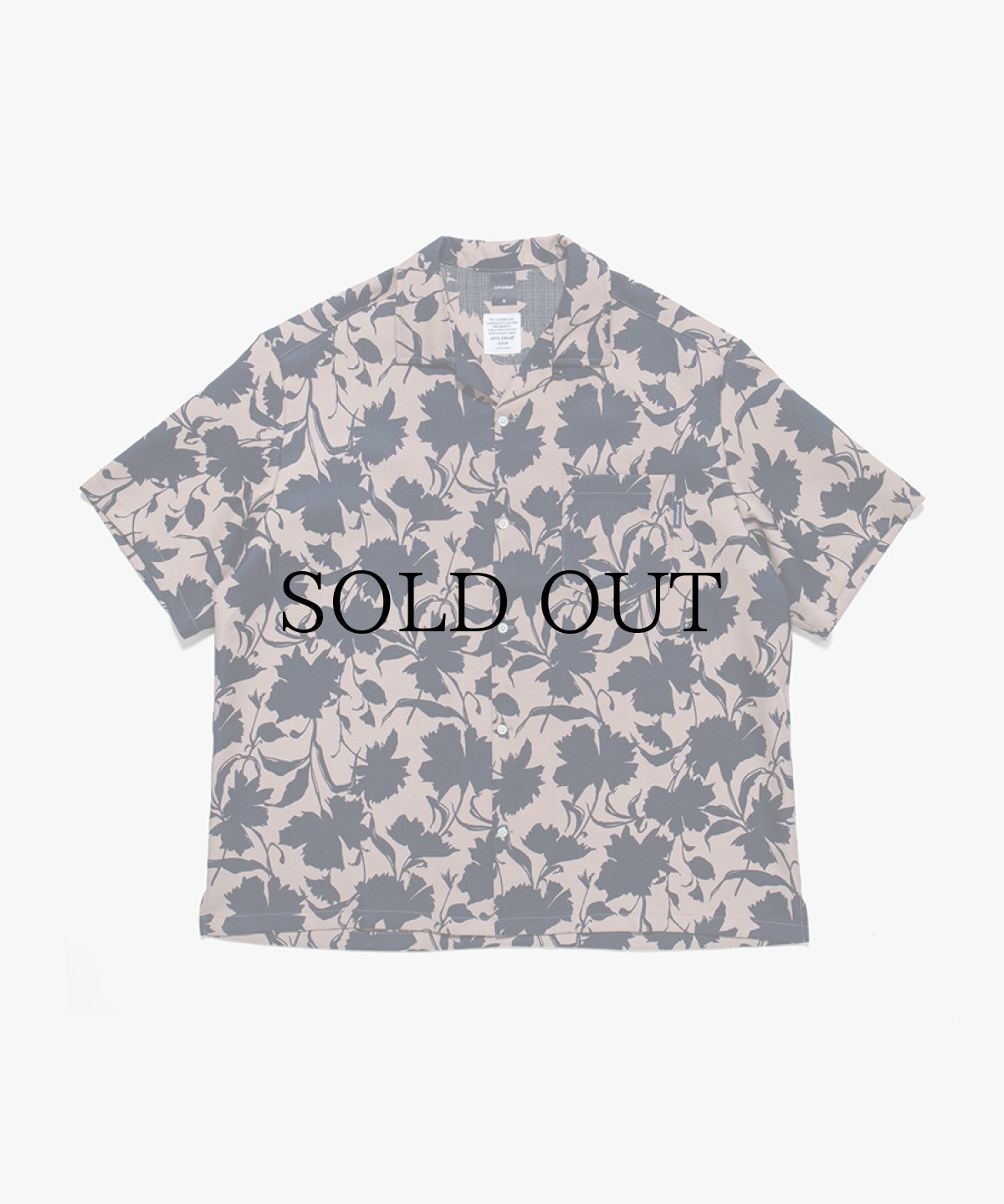 画像1: APPLEBUM(アップルバム) / ”Leaf Motif” Oversize Aloha Shirt (1)