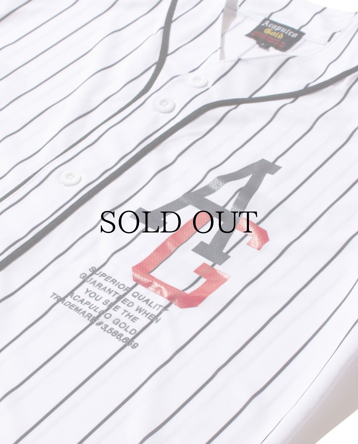 画像8: ACAPULCO GOLD(アカプルコゴールド) / B1G BASEBALL JERSEY (8)