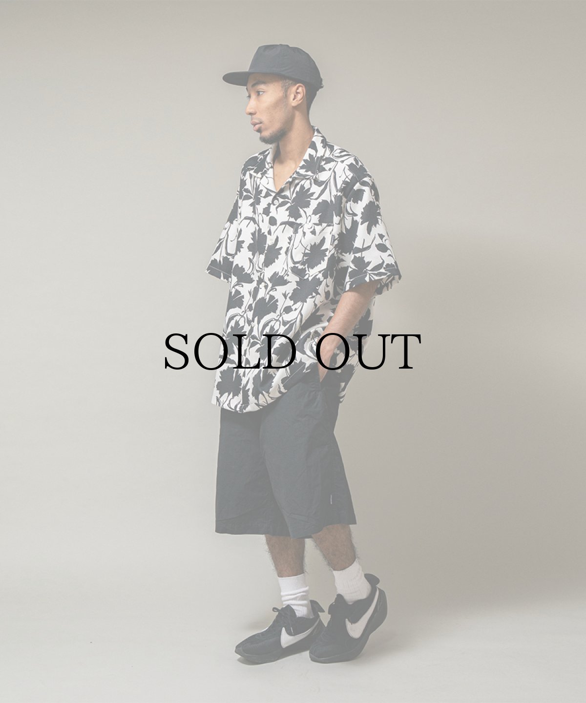 画像4: APPLEBUM(アップルバム) / ”Leaf Motif” Oversize Aloha Shirt (4)