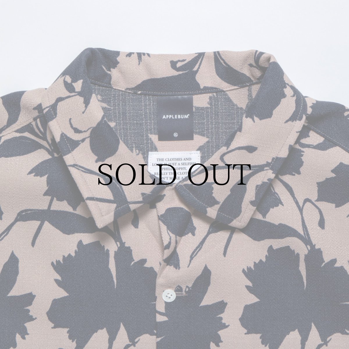 画像8: APPLEBUM(アップルバム) / ”Leaf Motif” Oversize Aloha Shirt (8)