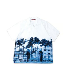 画像2: HIDEANDSEEK(ハイドアンドシーク) / Palmtree S/S Shirt (2)