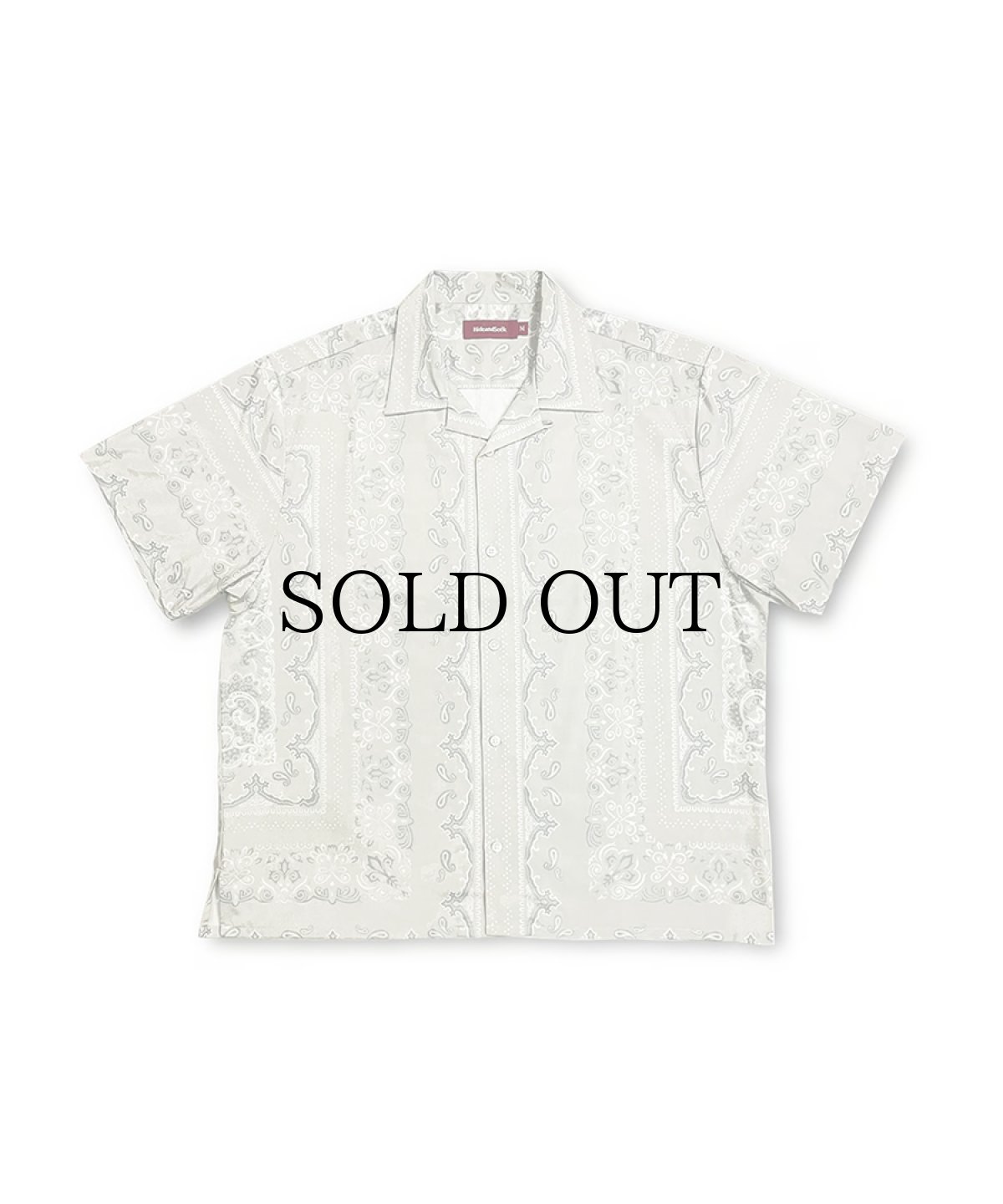 画像2: HIDEANDSEEK(ハイドアンドシーク) / Bandana Pattern S/S Shirt (2)