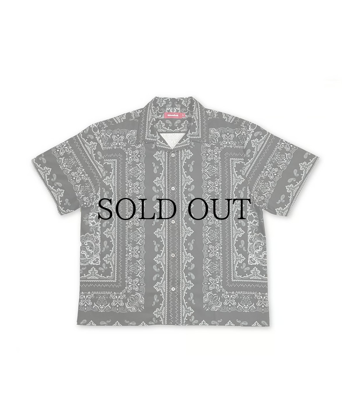 画像1: HIDEANDSEEK(ハイドアンドシーク) / Bandana Pattern S/S Shirt (1)