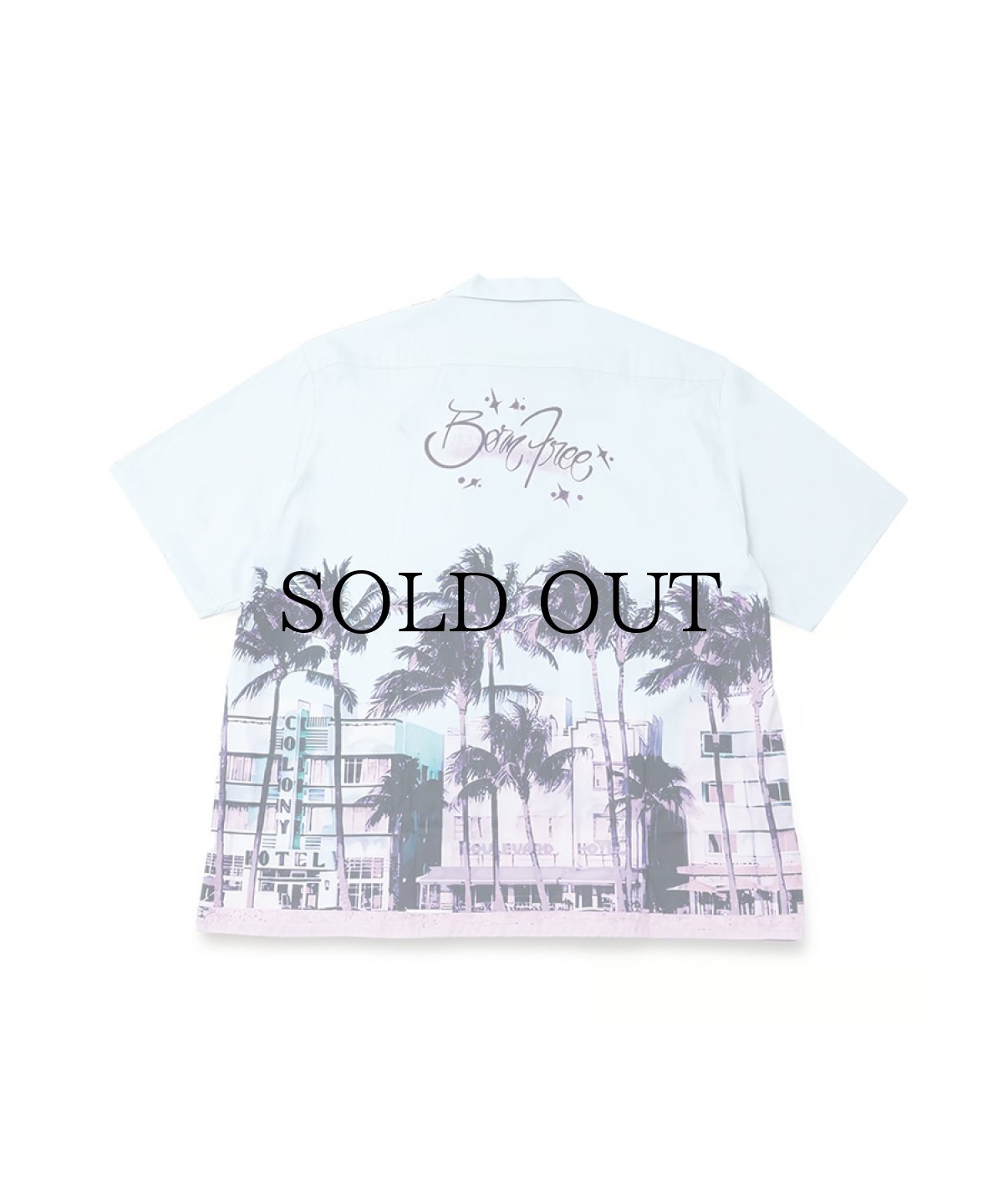 画像3: HIDEANDSEEK(ハイドアンドシーク) / Palmtree S/S Shirt (3)