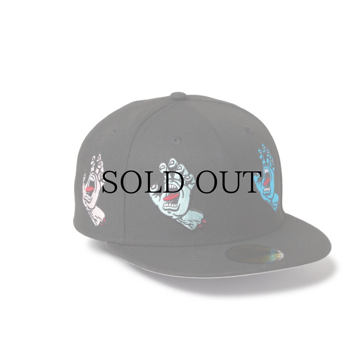 画像3: NEW ERA / 59FIFTY SANTA CRUZ オールオーバー スクリーミングハンド (3)