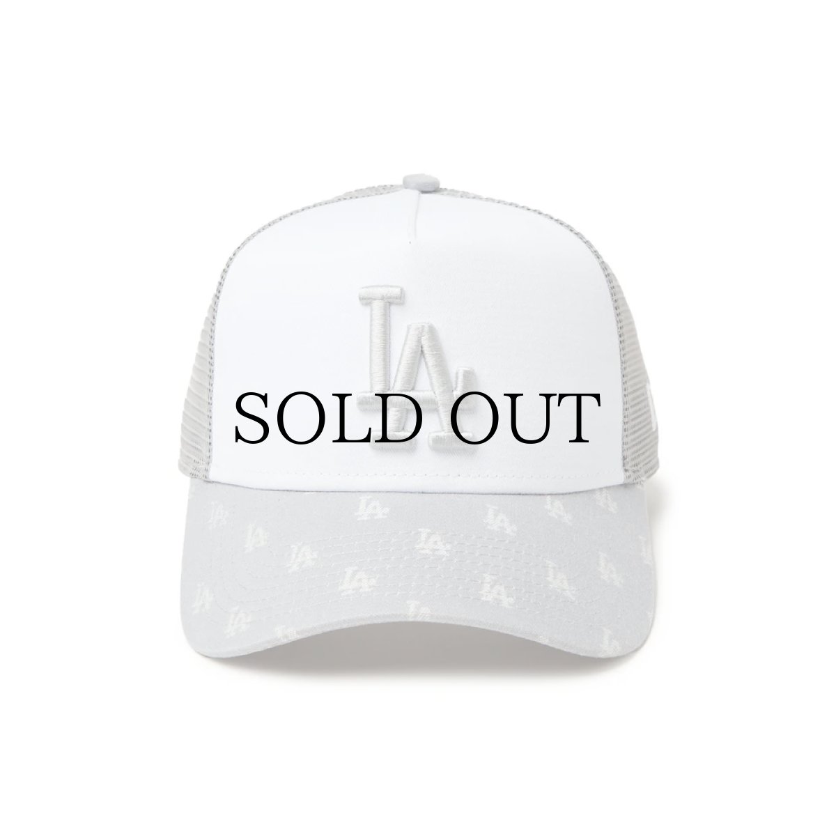 画像2: NEW ERA / 9FORTY A-Frame トラッカー MLB Jacquard ロサンゼルス・ドジャース (2)