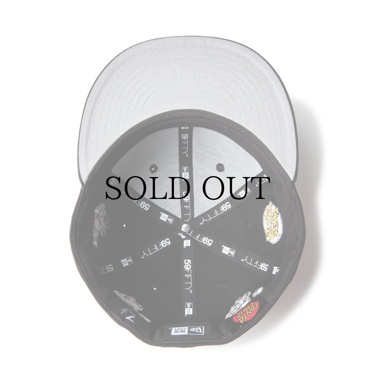 画像5: NEW ERA / 59FIFTY SANTA CRUZ オールオーバー スクリーミングハンド (5)