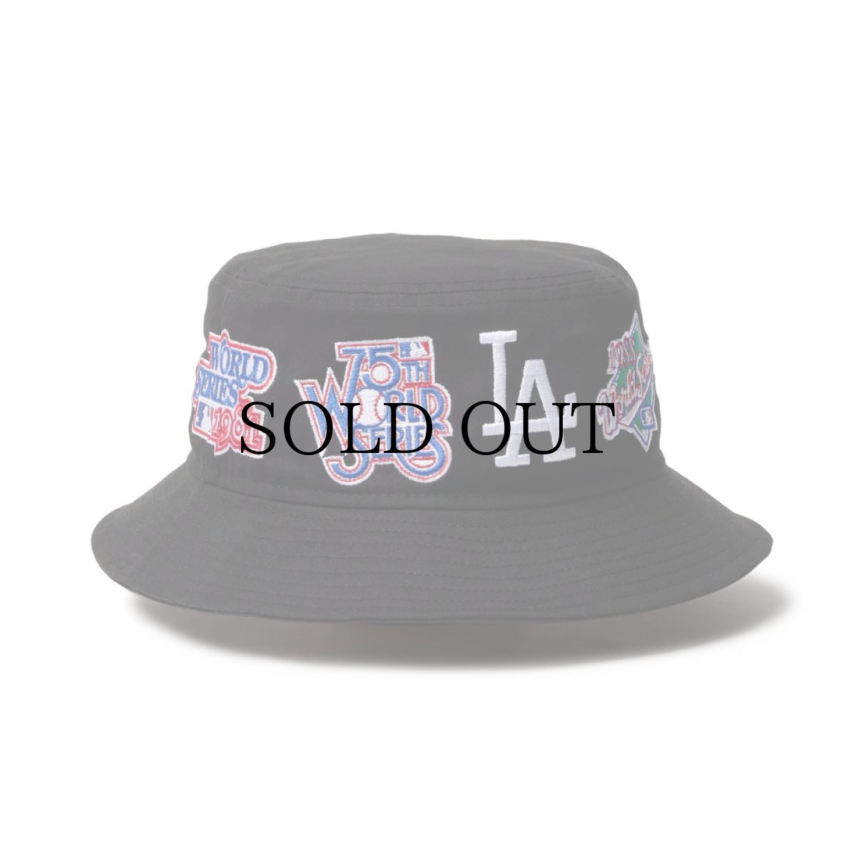 画像2: NEW ERA / バケット01 MLB Many Patch ロサンゼルス・ドジャース (2)