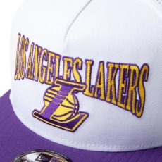 画像6: NEW ERA / 9FIFTY A-Frame NBA 2-Tone ロサンゼルス・レイカーズ (6)