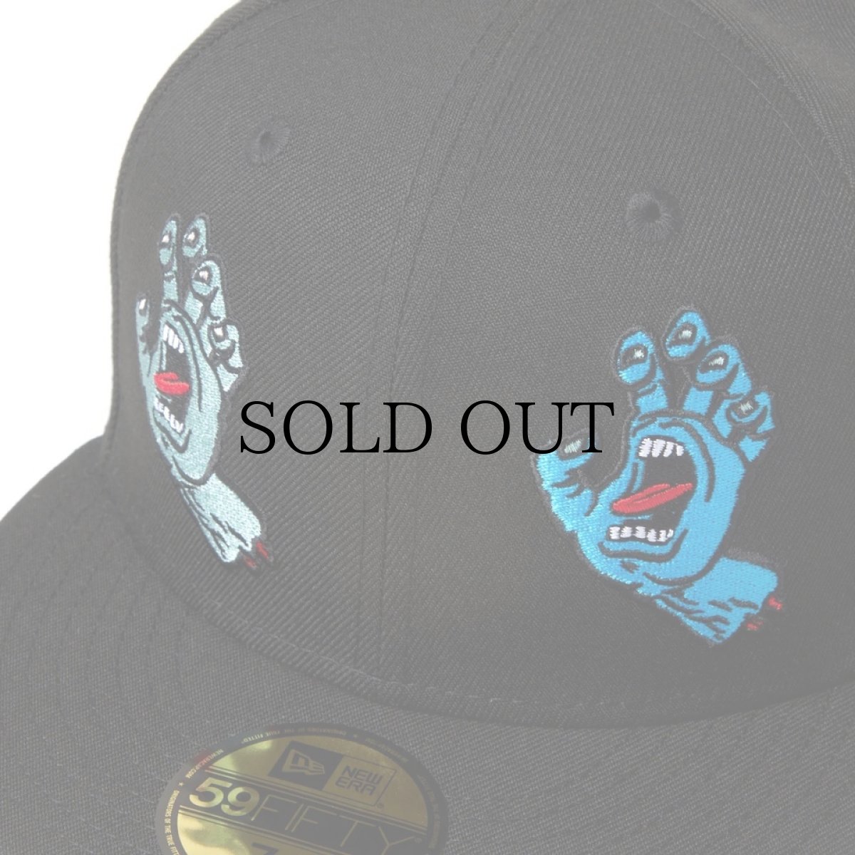 画像6: NEW ERA / 59FIFTY SANTA CRUZ オールオーバー スクリーミングハンド (6)