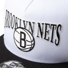 画像6: NEW ERA / 9FIFTY A-Frame NBA 2-Tone ブルックリン・ネッツ (6)