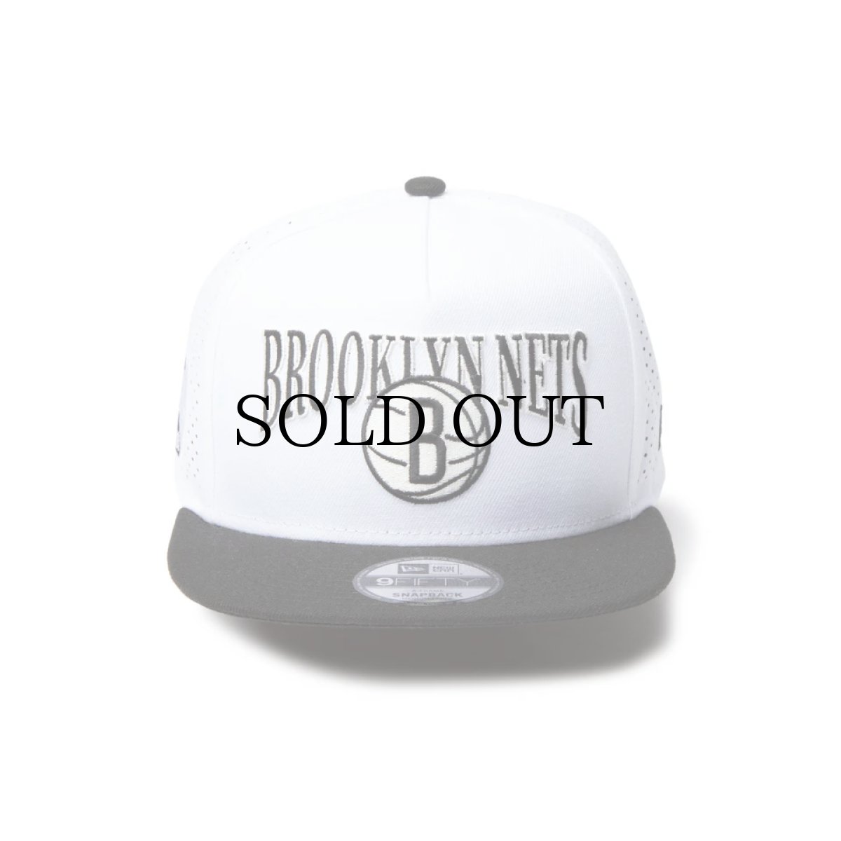 画像2: NEW ERA / 9FIFTY A-Frame NBA 2-Tone ブルックリン・ネッツ (2)