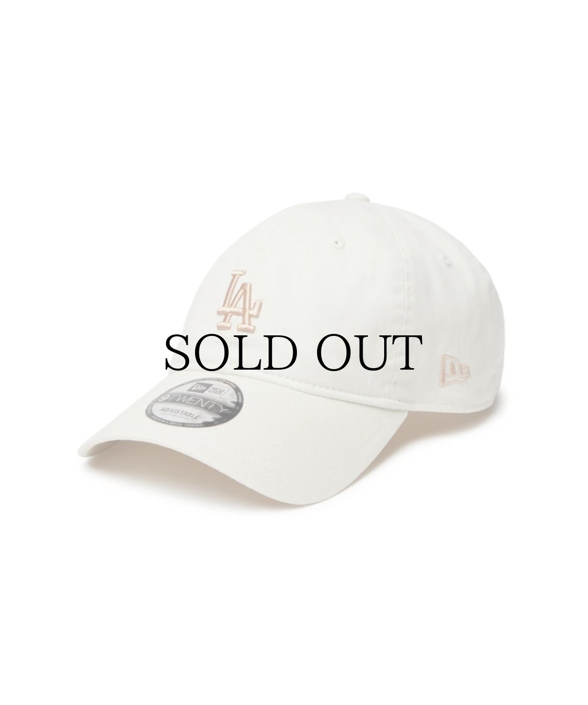 画像1: NEW ERA / 9TWENTY Khaki Sweat Band ロサンゼルス・ドジャース (1)