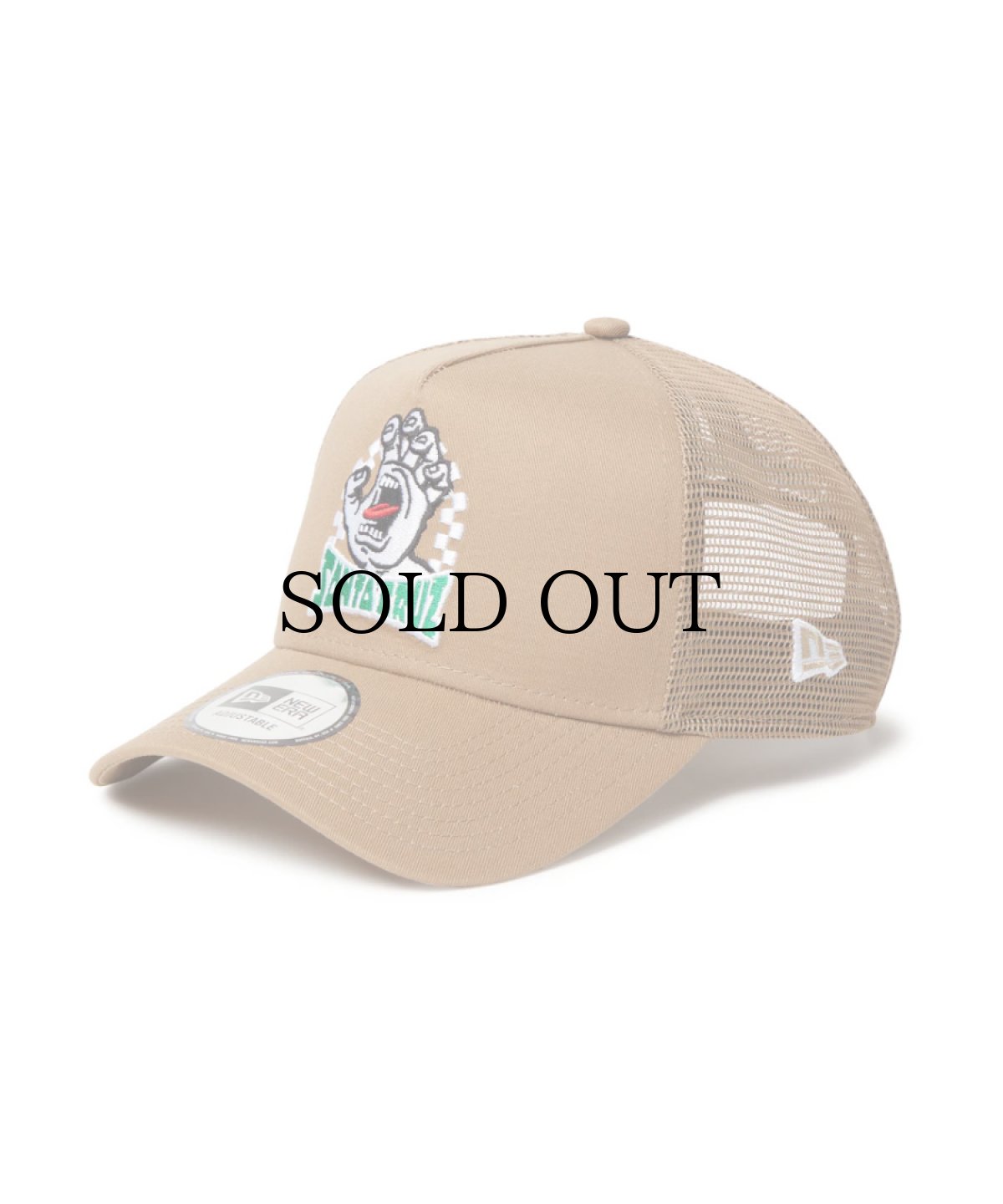 画像1: NEW ERA / 9FORTY A-Frame トラッカー SANTA CRUZ スクリーミングハンド (1)