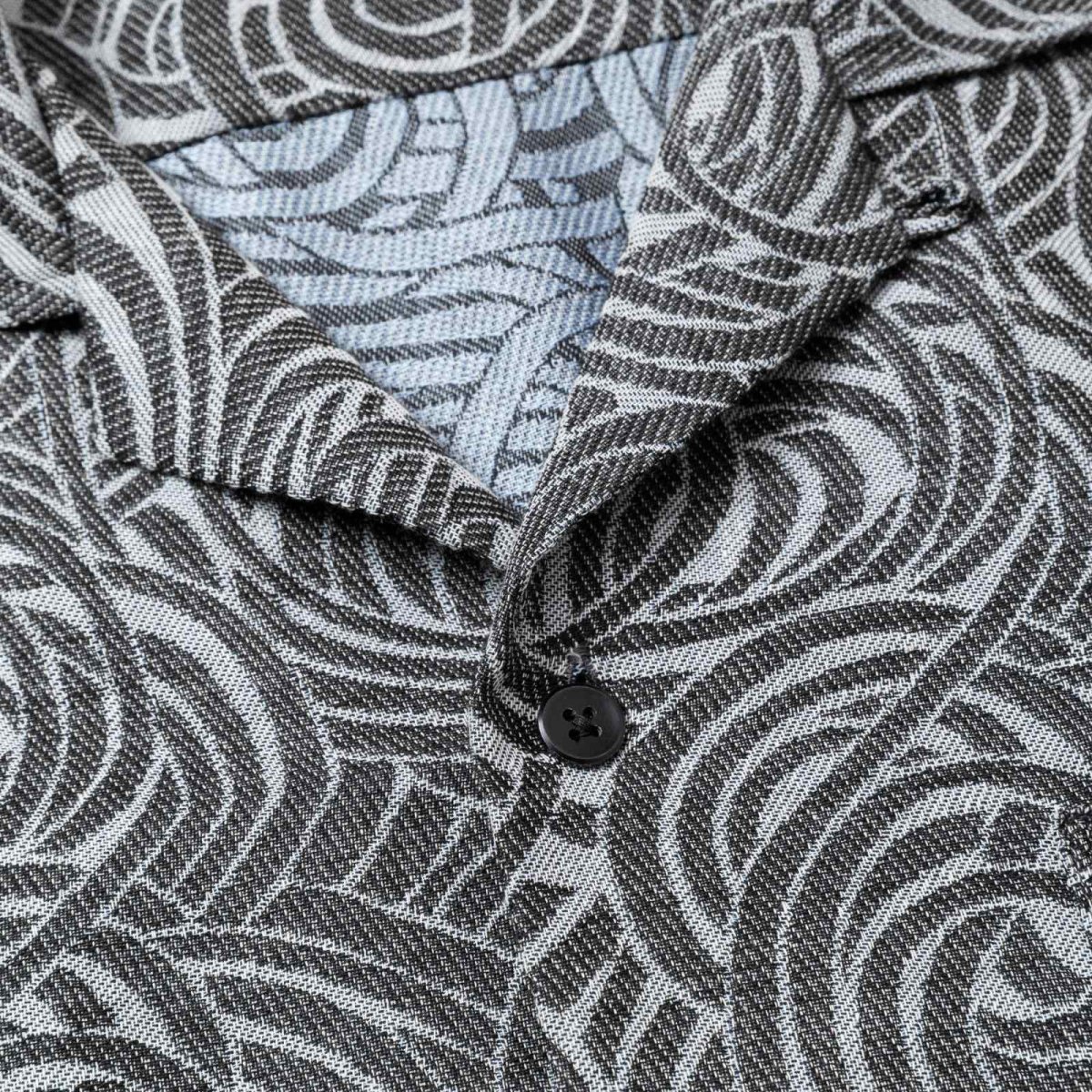 画像4: CALEE(キャリー) / SPIRAL JACQUARD CHAMBRAY S/S SH (4)