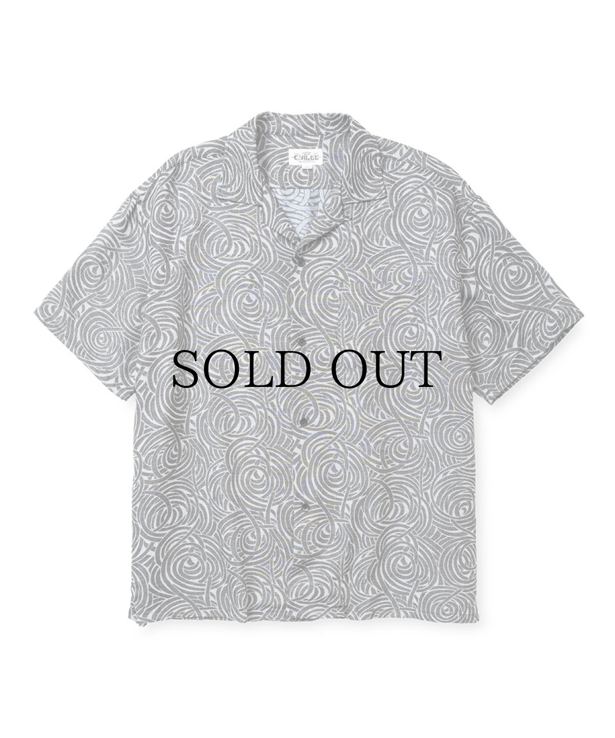 画像1: CALEE(キャリー) / SPIRAL JACQUARD CHAMBRAY S/S SH (1)