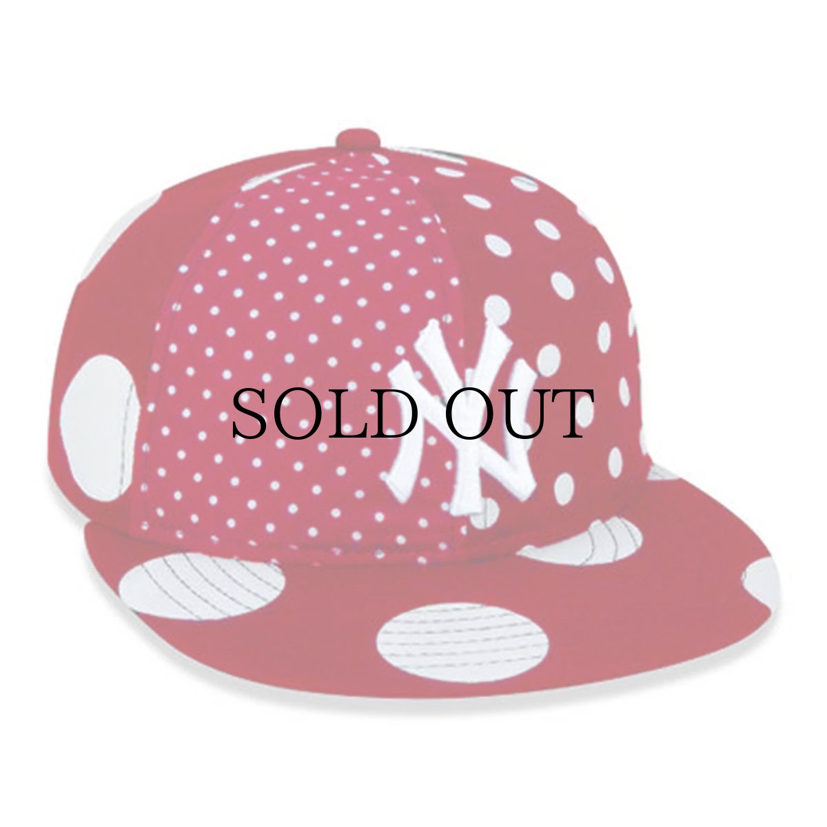 画像3: NEW ERA / New York Yankees - 9FIFTY POLKA DOT RED (3)