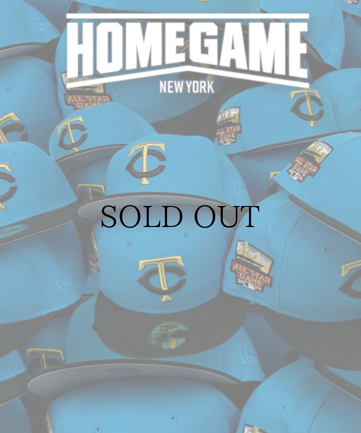 画像1: NEW ERA / Minnesota Twins - 59FIFTY 2014 All Star Game Blue Fanatic/Black (1)
