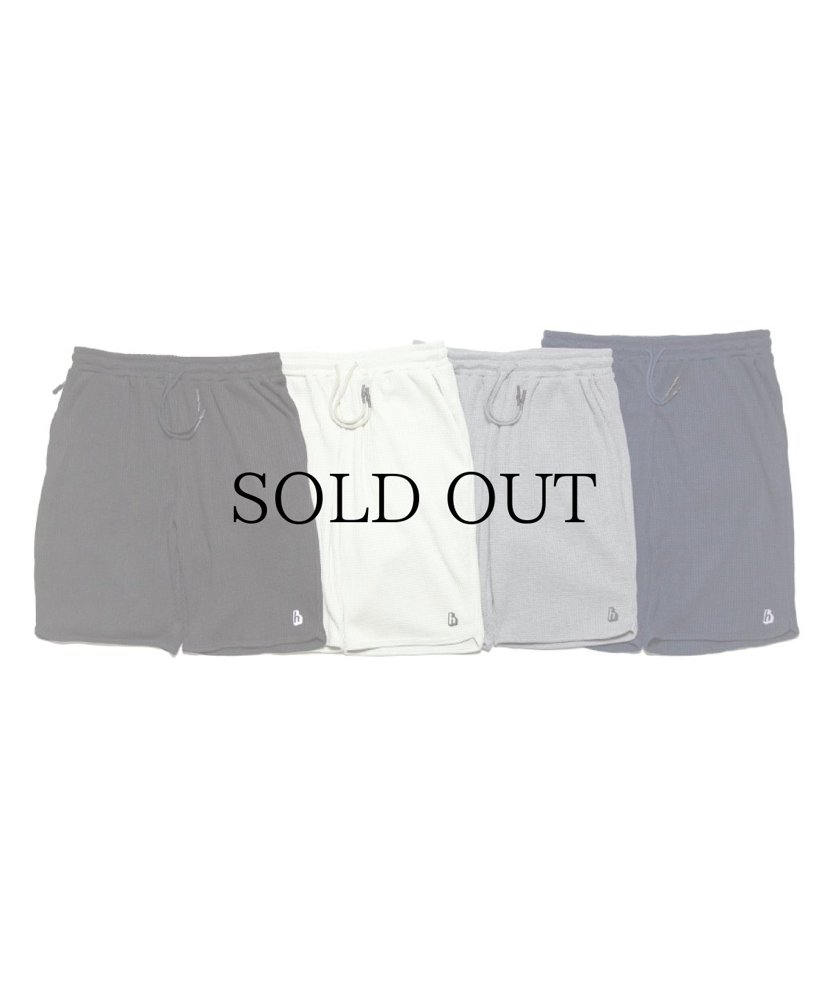 画像1: HAIGHT / WAFFLE SHORTS (1)