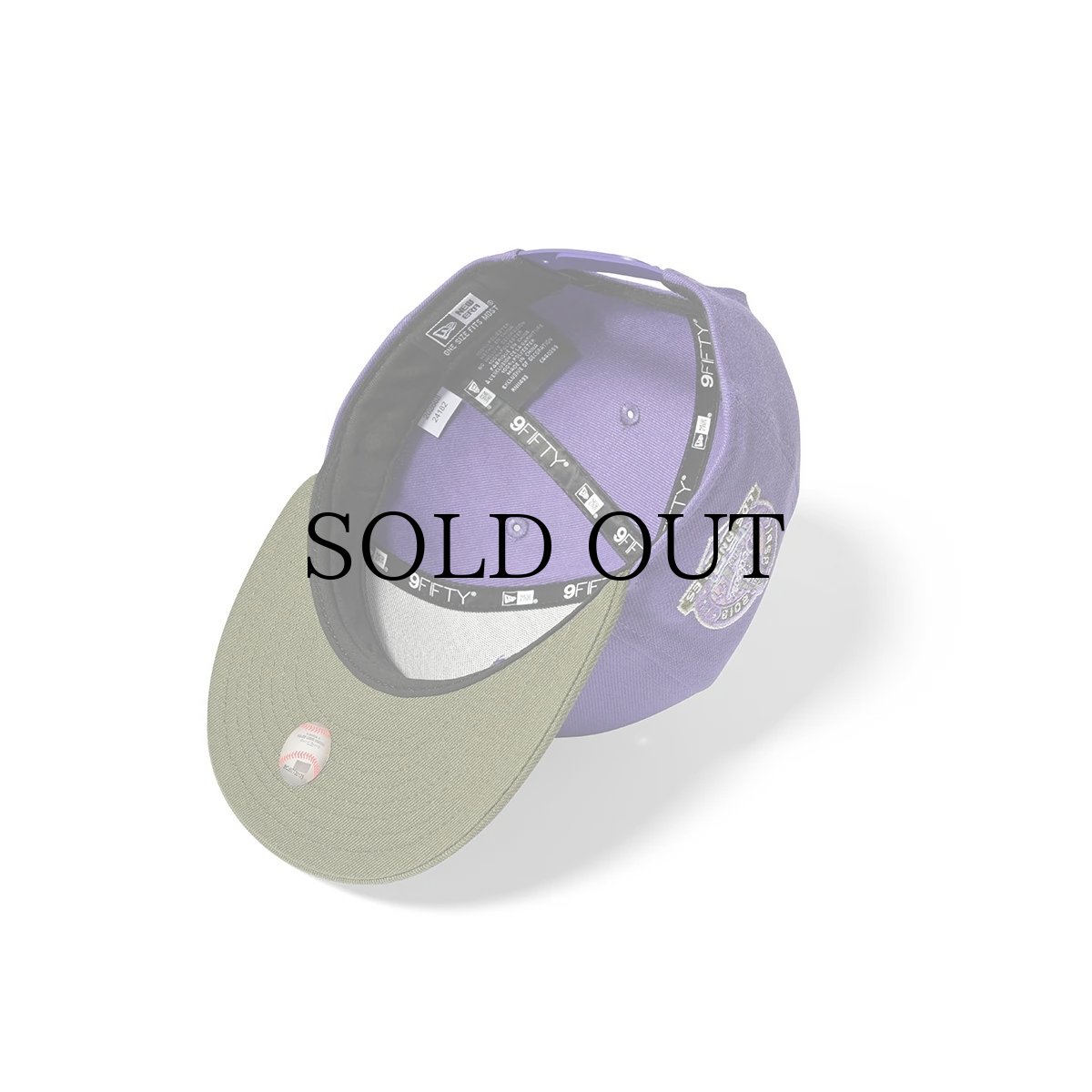 画像7: NEW ERA / Los Angeles Dodgers - 9FIFTY CO 60TH ANV PURPLE/OLIVE (7)