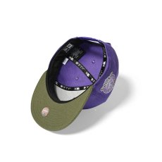 画像7: NEW ERA / Los Angeles Dodgers - 9FIFTY CO 60TH ANV PURPLE/OLIVE (7)