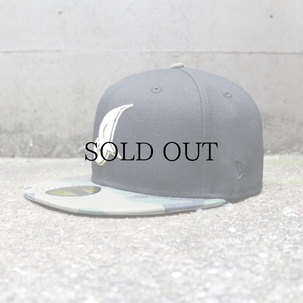 画像3: NEW ERA / Cleveland Indians Champioms95 59FIFTY BLACK/CAMO (3)