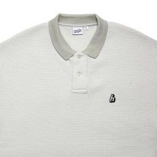 画像11: HAIGHT / WAFFLE POLO SHIRT (11)