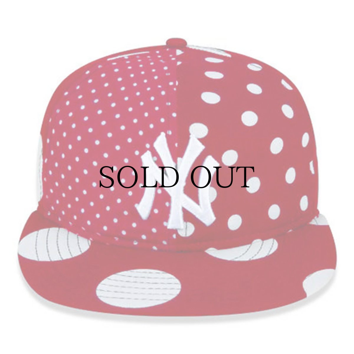 画像2: NEW ERA / New York Yankees - 9FIFTY POLKA DOT RED (2)