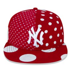 画像2: NEW ERA / New York Yankees - 9FIFTY POLKA DOT RED (2)