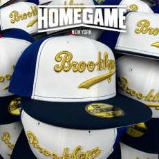 画像3: NEW ERA / 59FIFTY Brooklyn Dodgers White/Oceanside Blue (3)