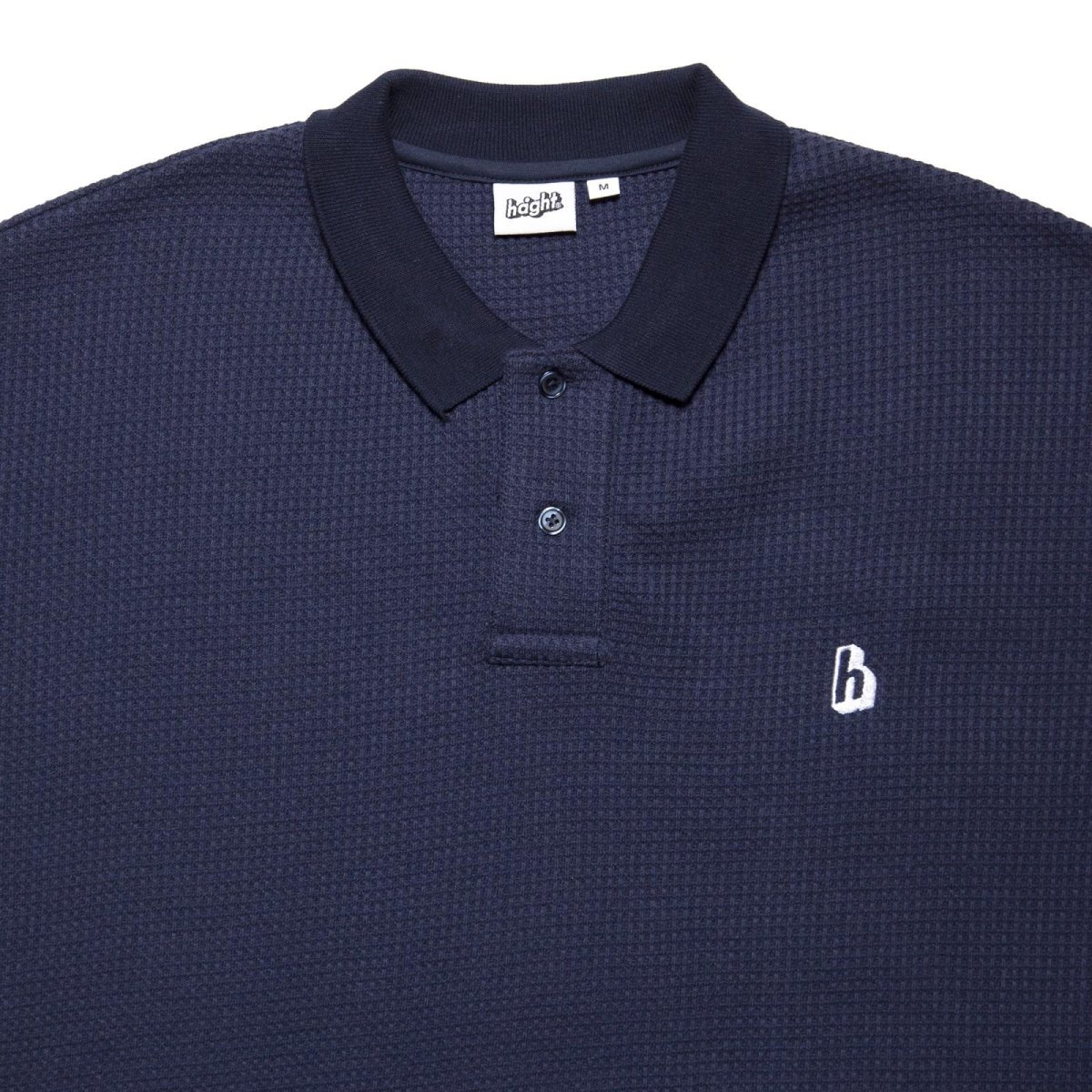 画像14: HAIGHT / WAFFLE POLO SHIRT (14)