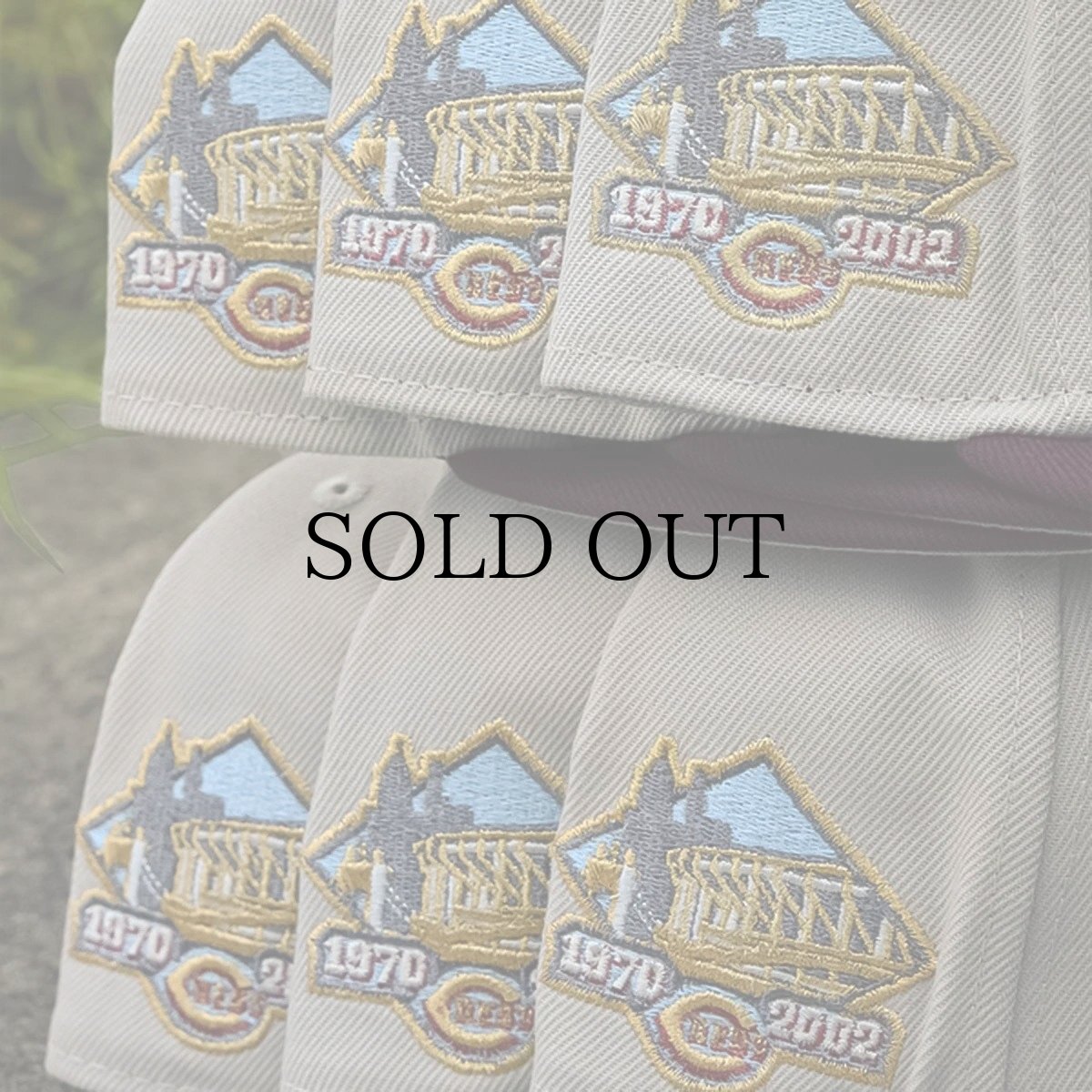 画像5: NEW ERA / Cincinnati Reds - 59Fifty 1970 Sand/Burgundy (5)