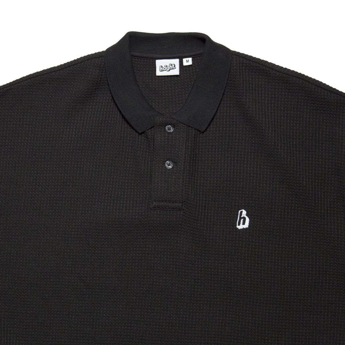 画像11: HAIGHT / WAFFLE POLO SHIRT (11)