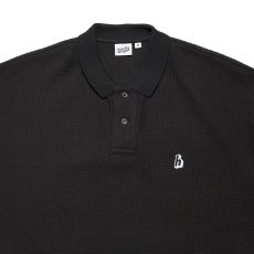 画像10: HAIGHT / WAFFLE POLO SHIRT (10)