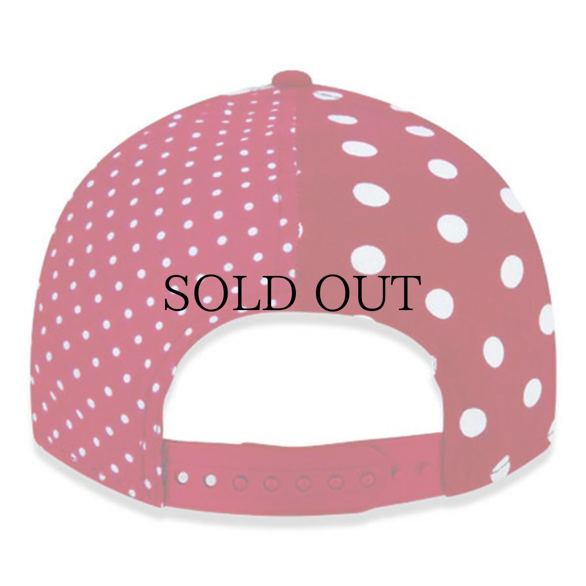 画像4: NEW ERA / New York Yankees - 9FIFTY POLKA DOT RED (4)