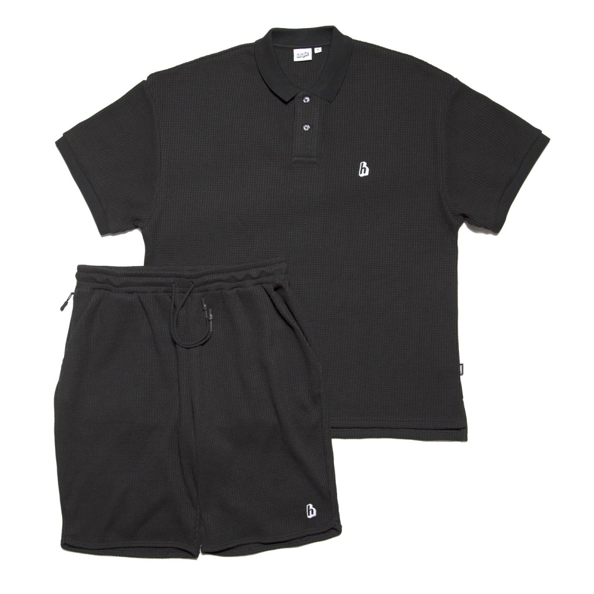 画像19: HAIGHT / WAFFLE POLO SHIRT (19)