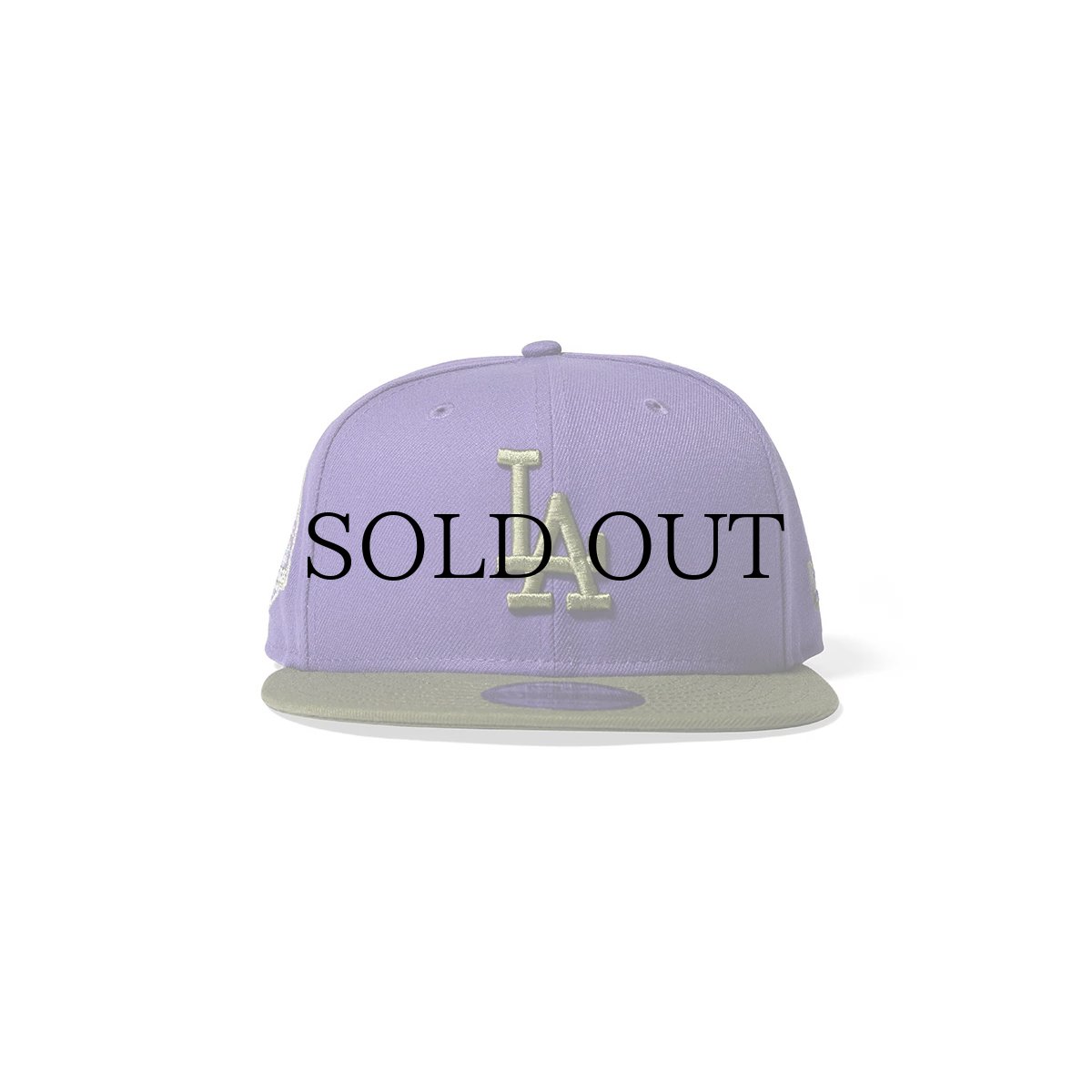 画像2: NEW ERA / Los Angeles Dodgers - 9FIFTY CO 60TH ANV PURPLE/OLIVE (2)
