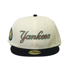 画像2: NEW ERA / New York Yankees - 59FIFTY STADIUM 1936 WORLD SERIES CREAM/BLK/BR (2)