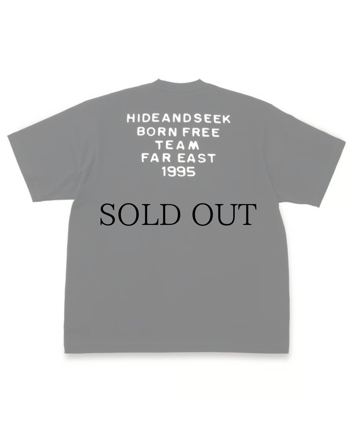 画像2: HIDEANDSEEK(ハイドアンドシーク) / Typewriter S/S Tee (BigSilhouette) (2)