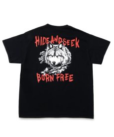 画像1: HIDEANDSEEK(ハイドアンドシーク) / Wolf S/S Tee(Back) (1)