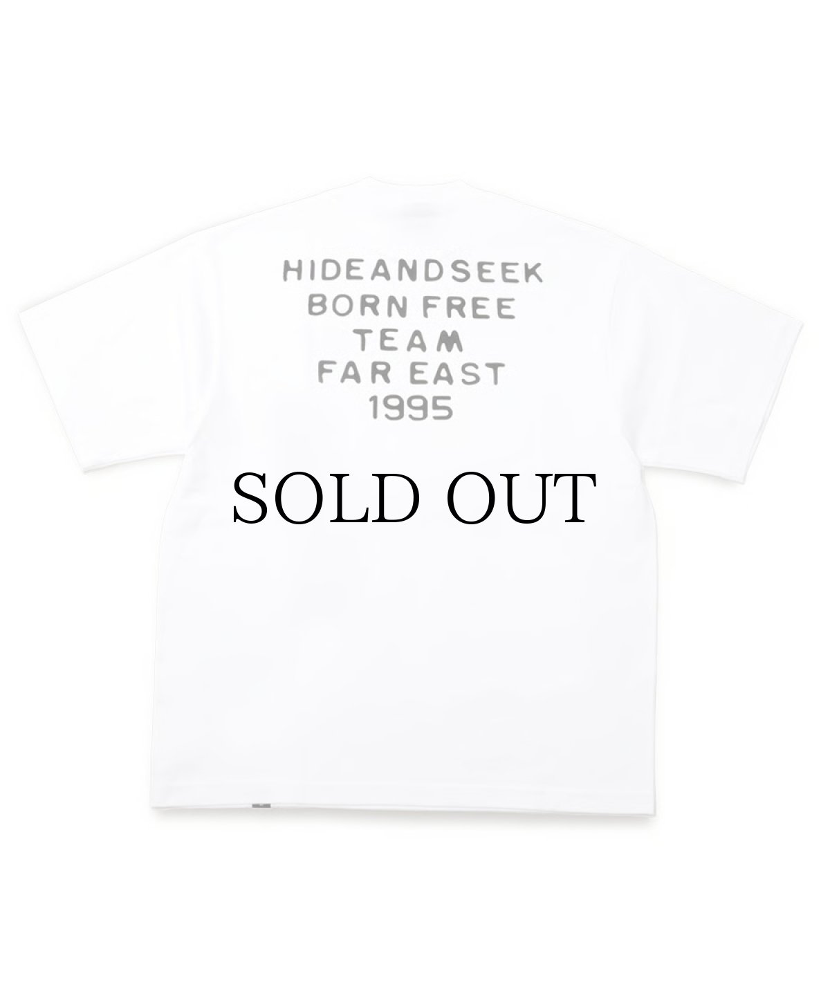 画像4: HIDEANDSEEK(ハイドアンドシーク) / Typewriter S/S Tee (BigSilhouette) (4)
