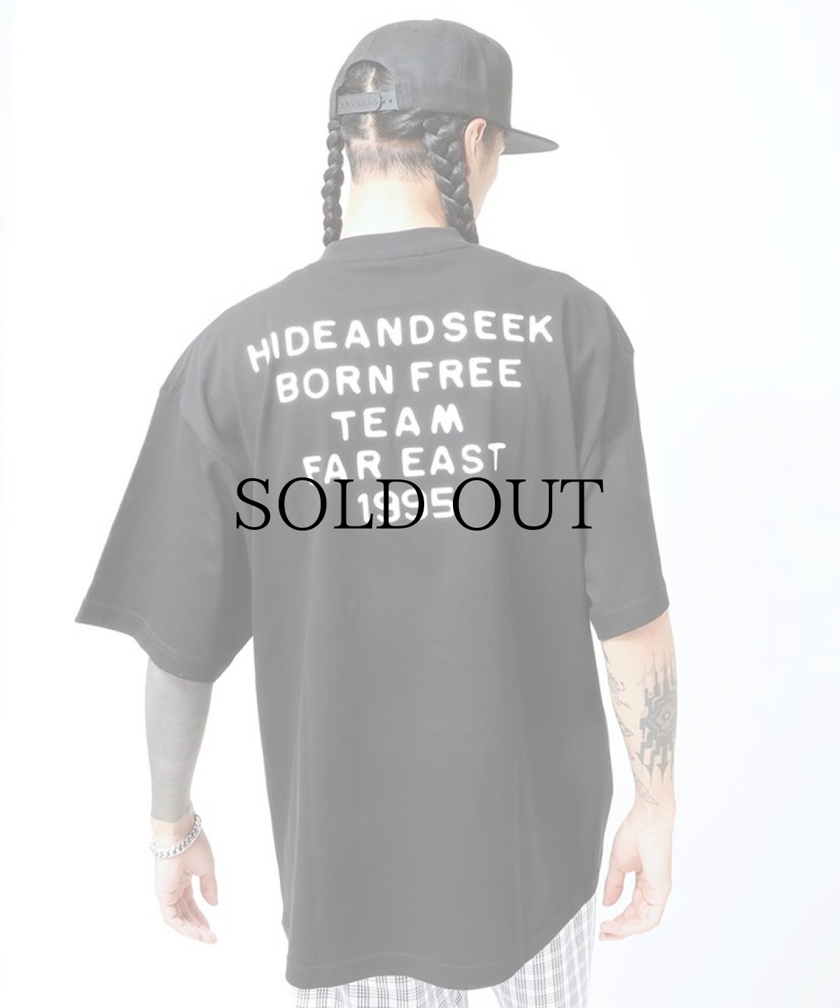 画像1: HIDEANDSEEK(ハイドアンドシーク) / Typewriter S/S Tee (BigSilhouette) (1)