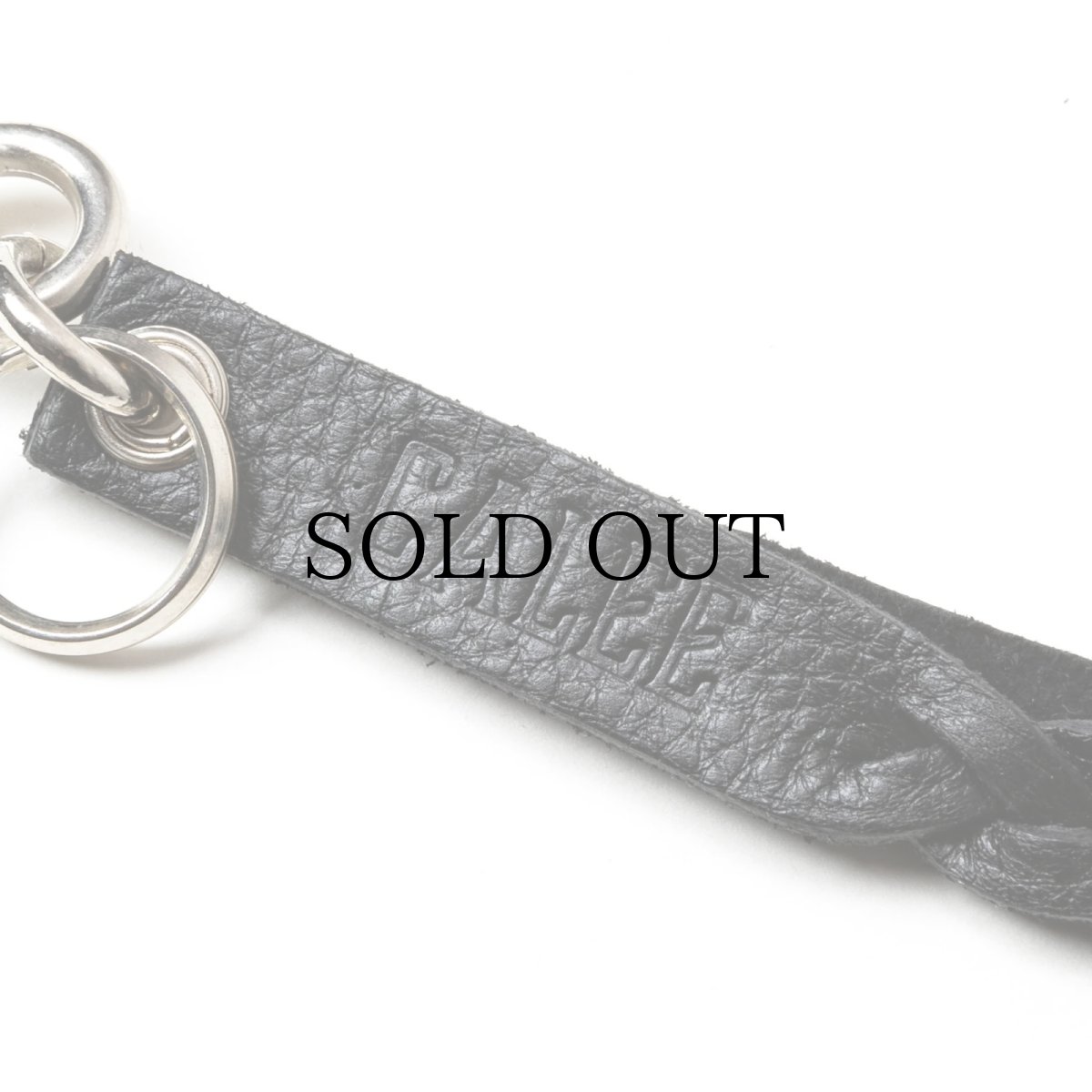 画像7: CALEE(キャリー) / STUDS & KNITTING LEATHER LONG KEY RING ＜TYPE B＞ (7)