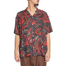 画像8: CALEE(キャリー) / CAMO PATTERN OPEN COLLAR SH (8)