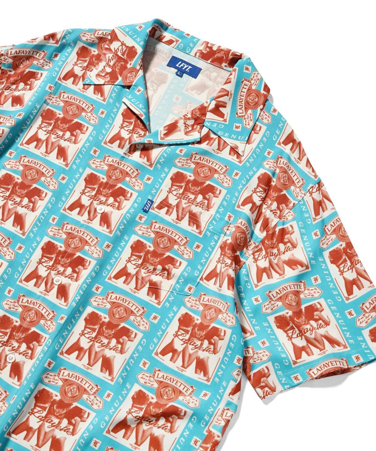 画像11: 【20%OFF】 LFYT(ラファイエット) / WEISER ALLOVER PATTERN SHIRT (11)