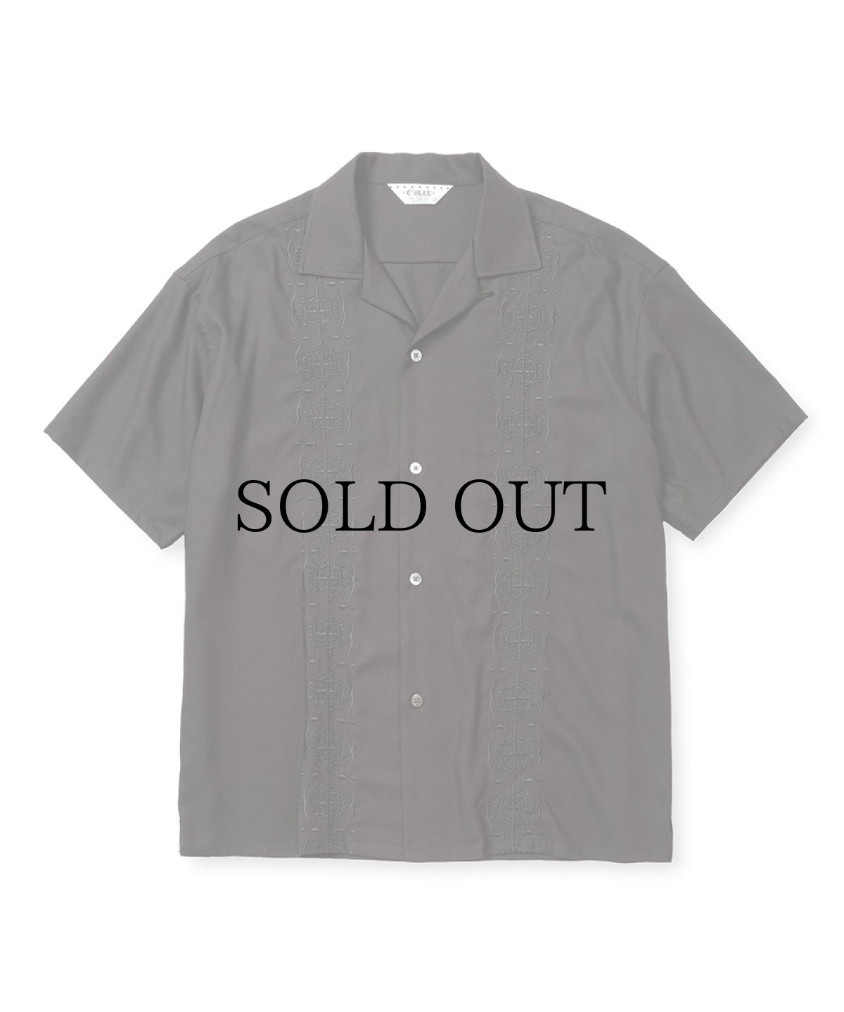 画像3: CALEE(キャリー) / VINTAGE TYPE GUAYABERA SH (3)