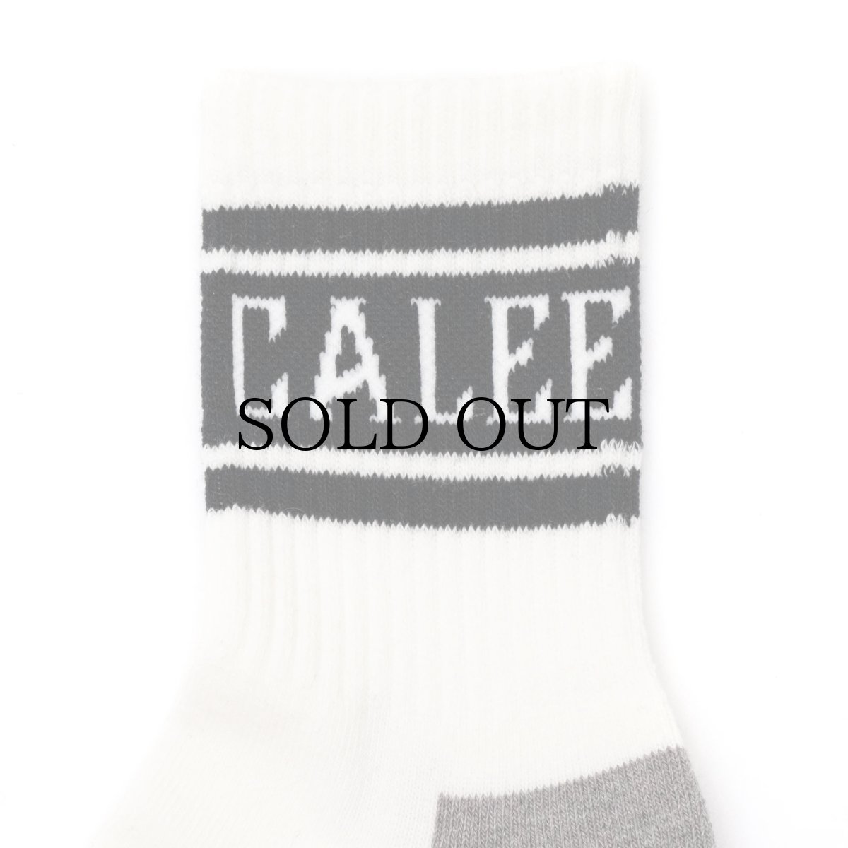 画像4: CALEE(キャリー) / JACQUARD PILE LINE SOCKS (4)