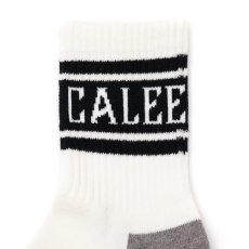 画像4: CALEE(キャリー) / JACQUARD PILE LINE SOCKS (4)