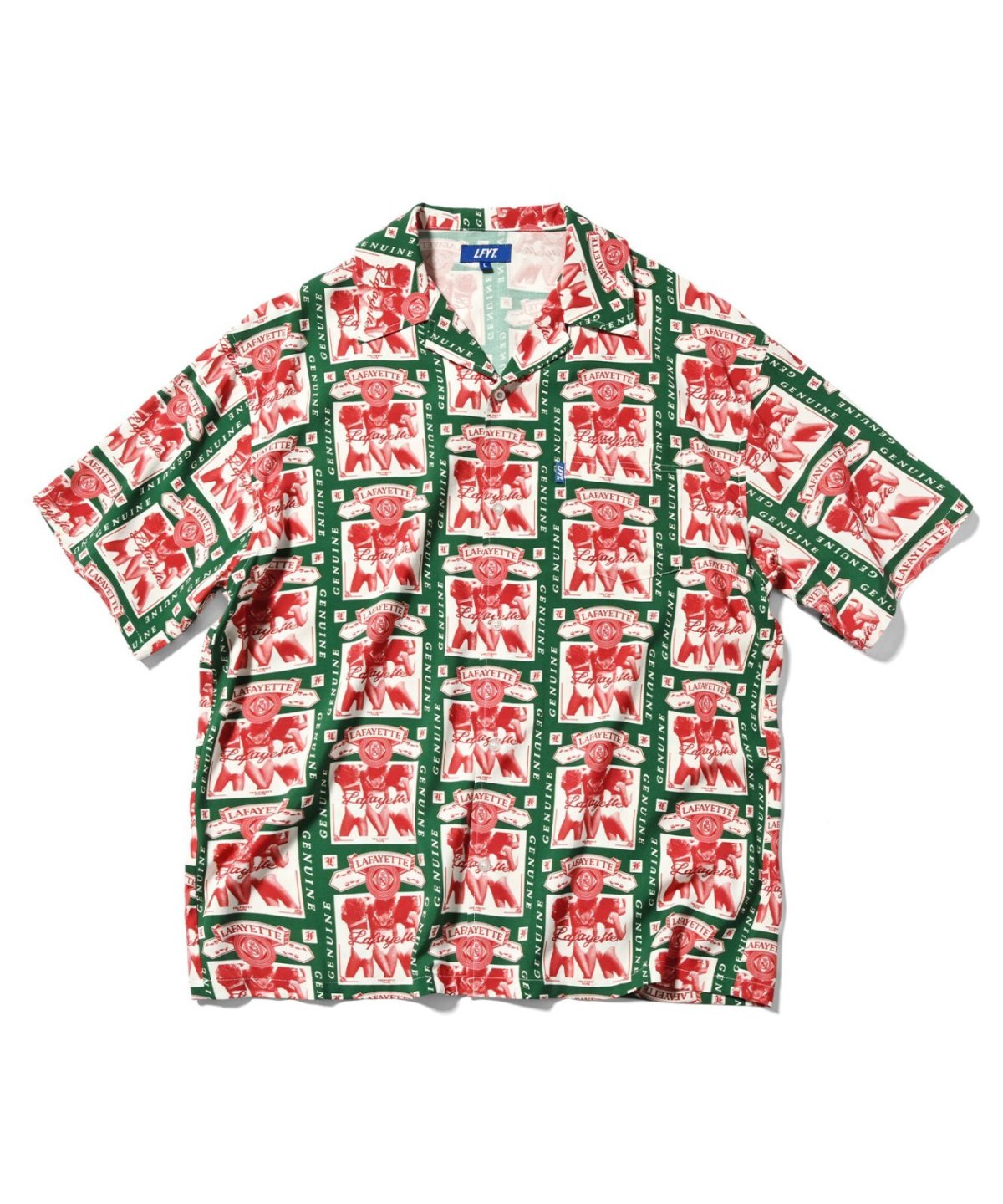 画像4: 【20%OFF】 LFYT(ラファイエット) / WEISER ALLOVER PATTERN SHIRT (4)
