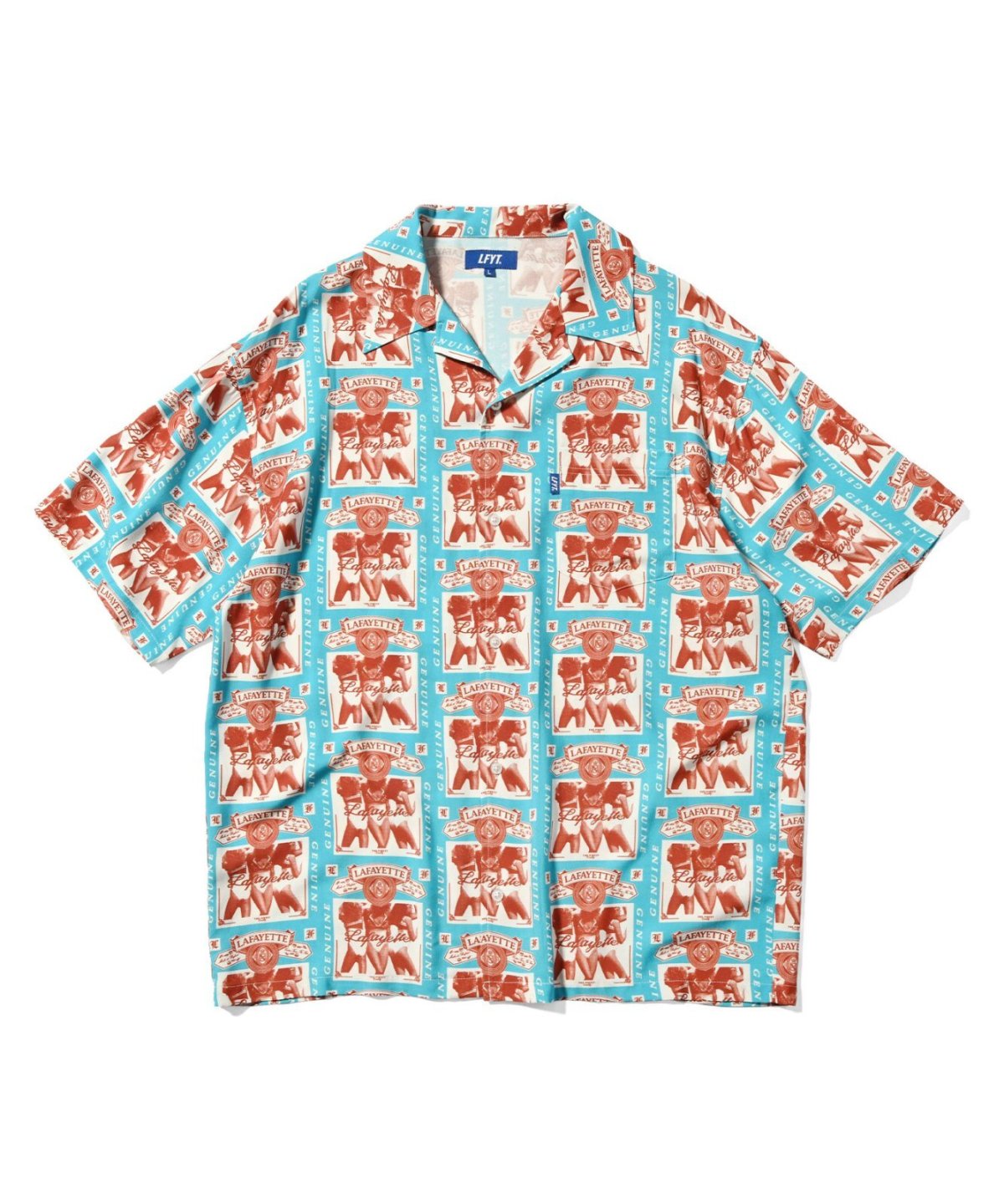 画像5: 【20%OFF】 LFYT(ラファイエット) / WEISER ALLOVER PATTERN SHIRT (5)